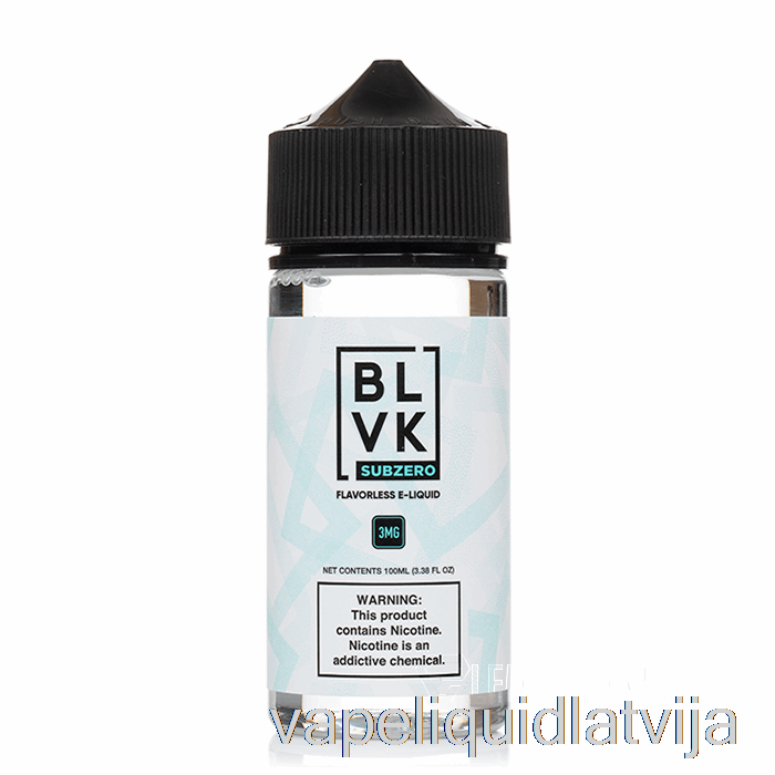 Sub Zero - Blvk - 100ml 0mg Vape šķidrums